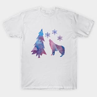 Howling wolf T-Shirt